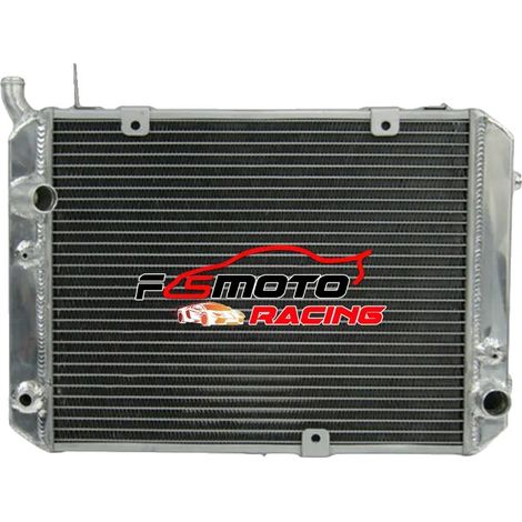 Radiatore per moto, in alluminio, capacità di raffreddamento aumentata del 30%, compatibile con Yamaha FJR1300 2001-2005, saldato a TIG, design robusto. (1/5)