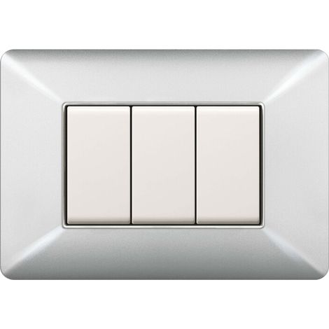 PLACCA EASY MATIX ALLUMINIO CHIARO 3P Q.TA 10