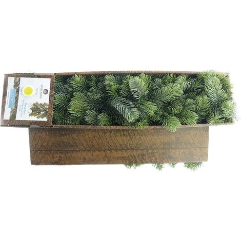Weihnachtsgirlande mit Batterie LED Lichterkette 35 Lichter warmweiß (1/5)