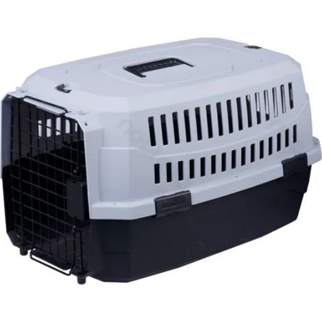Cage de transport adaptée aux petits chiens et chats, taille compacte et maniable