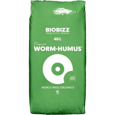 BioBizz Wurmhumus 40 Liter - Naturdünger Grow Anbau