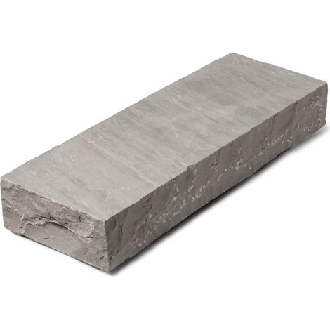 Marche-bloc Grès Kandla Gris 100x35x15 cm (à l'unité) - RO'MA NATURE