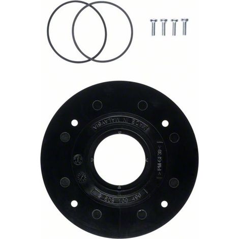 Bosch Grundplatte rund, Zubehör für Bosch-Kantenfräse GKF 600 Professional - 2608000333 (1/4)