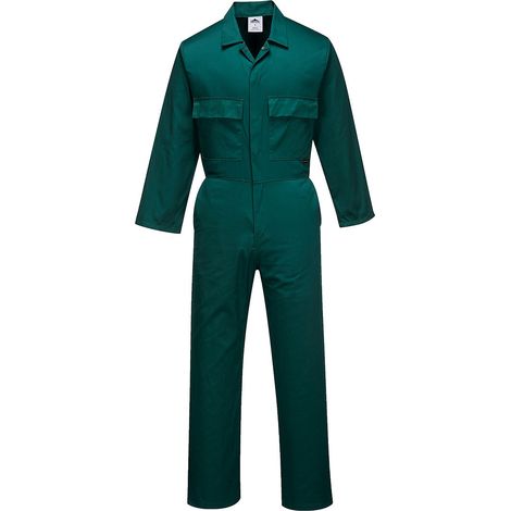 Tuta Euro Work Colore: Verde Bottiglia Taglia L - Portwest