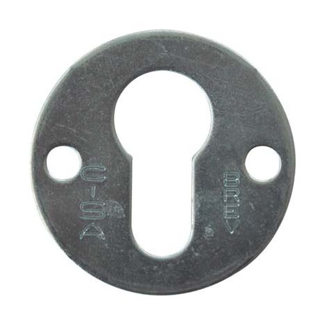 MOSTRINA TONDA FORO SAGOMATO 06075 CISA - ZINCATA MM 48- 5 pezzi
