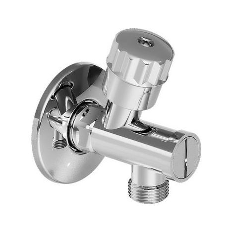 RUBINETTO SOTTOLAVABO A VITONE CON FILTRO SENZA DADO- 1/2 x 3/8- DH- pezzi 1