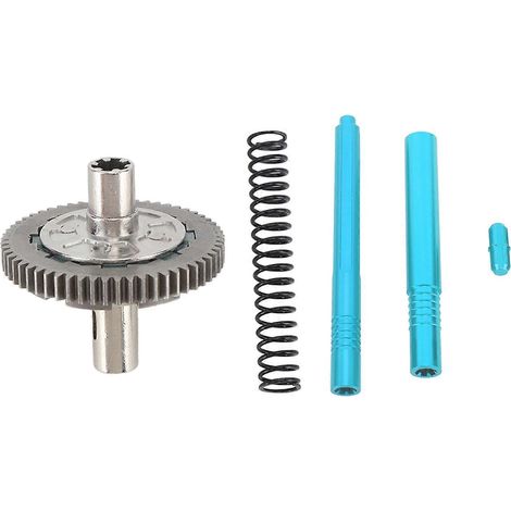 Kit d'arbre de transmission à coulisseau Gear Center 57T, accessoire de remplacement pour voiture RC ARRMA 1/10 4x4 Vorteks, bleu ciel