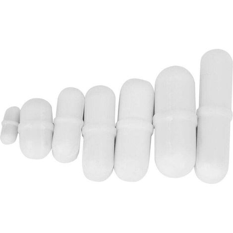 7 Pièces Barreaux Agitation Magnétique Ptfe De Tiges Pour Mélangeurs De Laboratoire Outil Pratique Pour Scientifiques Résistance (1/4)