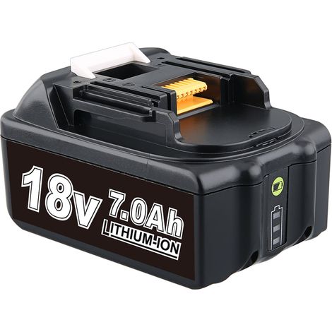 18V 8.0Ah BL1860B pour Makita 18VBL1860 BL18 50 BL1850BBL1840 Batterie de Rechange BL1840B BL1830 BL1830B BL1890B BL1815 LXT-400 pour Outils électriques Makita 18 V (1/5)