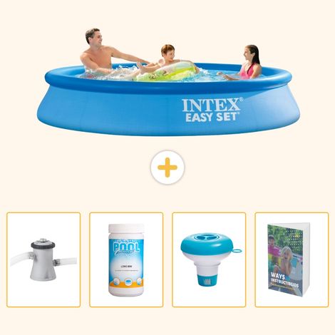 Intex Piscine Easy Set Ronde - 305x61 cm - 5-pièces  SCB104 (1/5)