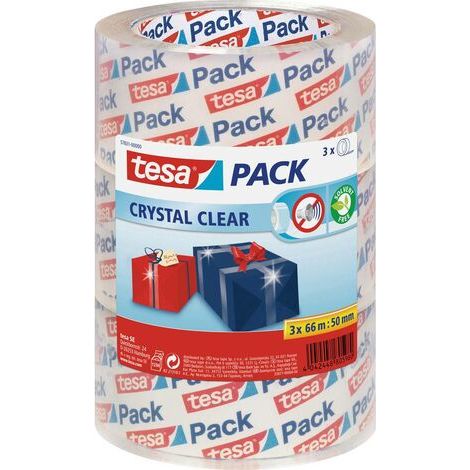 tesa ULTRA STRONG 57831-00000-01 Ruban adhésif d'emballage tesapack® transparent(e) (L x l) 66 m x 50 mm 3 pc(s) (1/2)