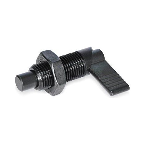 Ganter Norme Elements Verrou RAST - GN 612-10 - Boulons Diametre : 10 mm - 1 piece, noir, GN 612-10-M20-AK (1/2)