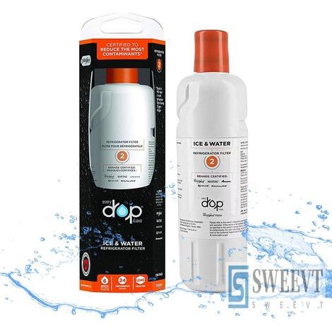 Lot de 1 filtres pour réfrigérateur Everydrop by Whirlpool Ice and Water 2, EDR2RXD1 (1/3)