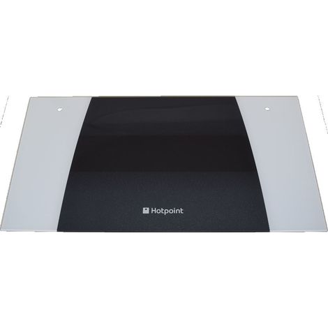 Glass Top Door White Rohs Compliant for Hotpoint/Creda Cookers and Ovens (1/2)