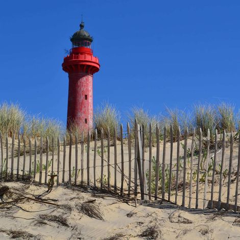 Tableau sur toile Phare sur la Plage 30x30 cm - Impression sur Toile Murale Décorative - Image imprimée en HD sur Toile - Toile sur Châssis en Bois FSC - Fabriqué en France (1/5)