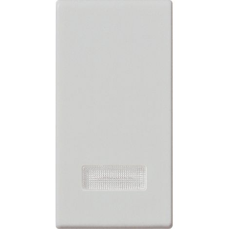 Copritasto 1 Modulo +diffusore Plana Silver Vimar 14026.SL