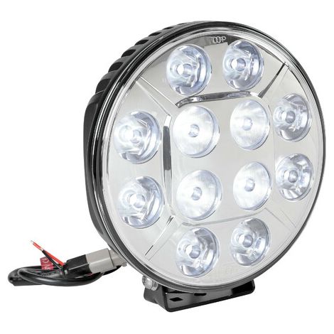 Orion, proiettore supplementare a 12 Led - 12/24V - Ø 215 mm - Cromo (1/5)