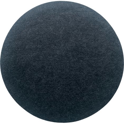 Tovaglietta in feltro circolare 38 cm - antracite, decorativa, resistente al calore, Bertoni (1/3)