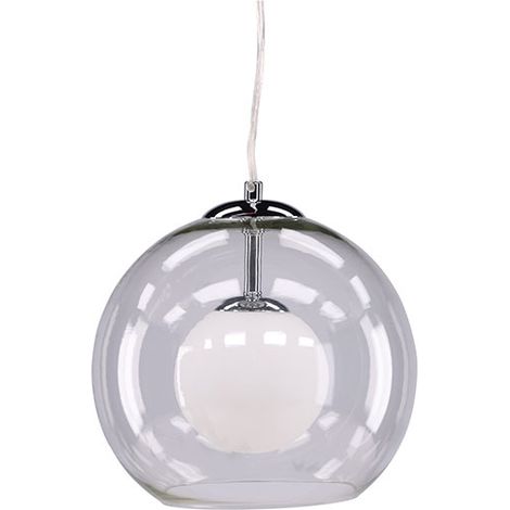 Roche Beleuchtung Pendelleuchte 25x25x25cm Grau. (1/4)
