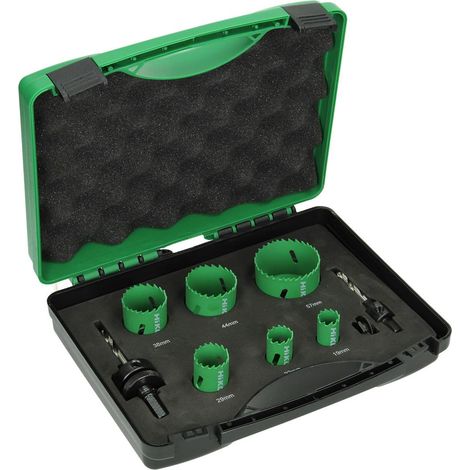 Set de forets à métaux universels HiKOKI 4101071 bimétal 19-57mm 9 pièces