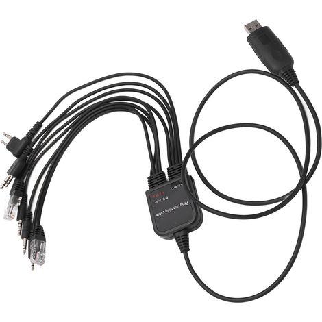 Hochleistungsfähiges 8-in-1 Plug-and-Play-USB-Programmierkabel für Kenwood Walkie-Talkies (1/5)