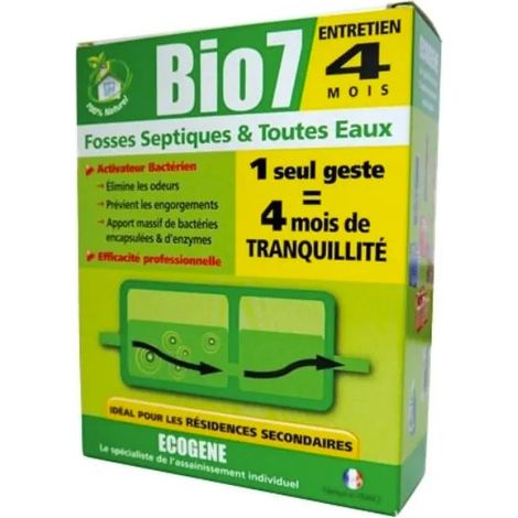 BIO7 Mantenimiento cuatrimestral de todas las fosas sépticas.