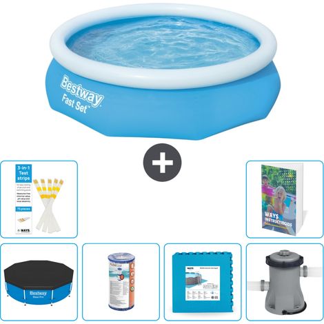 Bestway Piscina Bestway Fast Set Rotonda - 305x76 cm - 7-pezzi  S146