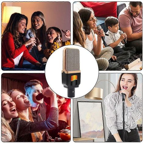 Microphone d'enregistrement PC pour un son de studio professionnel sur ordinateur portable ou de bureau (1/4)