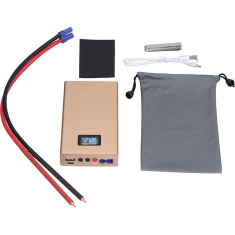 Poste à souder par points portable à batterie réglable avec interface USB-C, 20 vitesses (1/5)