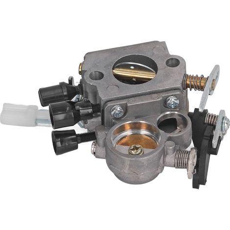 Kit de carburateur, bougie d'allumage, filtre en mousse, tuyau d'alimentation, joint de filtre à carburant pour tronçonneuse Stihl MS171 MS181 MS201 MS211 (1/5)