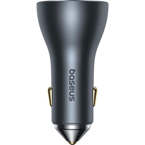 Nabíječka do auta Baseus Golden Contactor Pro, 2X USB-C, 1x USB, 65 W
