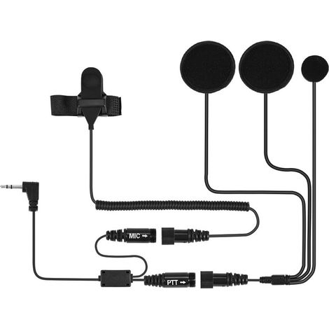 Microphone PTT 2.5mm pour casque moto Motorola T5428 T6200C T5720 radio (1/5)