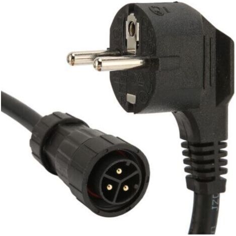 RHG Gugxiom EU 220V AC Solarkabel, 3 x 1,5 mm² Solarkabel, 3 m Photovoltaikkabel für WVC 600 700 1200 1400 1600 Mikro-Wechselrichter, verwendet in Wechselrichtern für Kraftwerke (1/5)