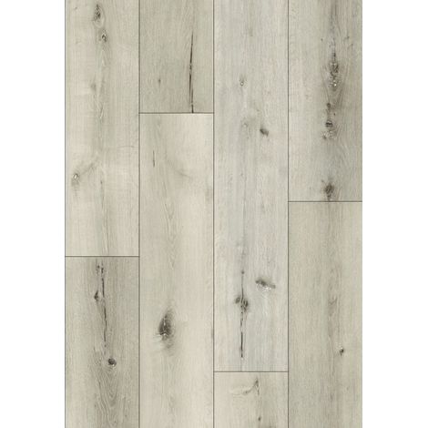Mexen Silver Lake campione di pannelli in vinile 1240 x 182 mm SPC 6,5 mm, sottostrato IXPE 1,5 mm, 4 V-Fuga, Rovere - F1034-S (1/5)