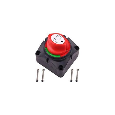 Interrupteur d'isolateur de Batterie, Haute qualité 12V 600A isolateur de Puissance de Batterie déconnexion Principale Interrupteur à Deux Niveaux pour RV Yacht H484