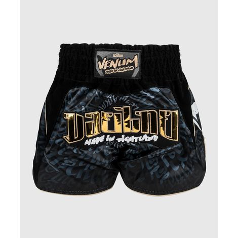 Venum Attack Muay Thai Shorts Schwarz/Grau L