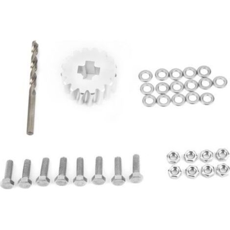 Kit de fixation pour support de roue de secours, robuste, fiable et stable, format compact, pratique et durable, en métal, pour Ford Galaxy et Seat Sharan. (1/5)