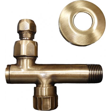 Rubinetto Filtro Sottolavabo A Snodo - Colore: Bronzato