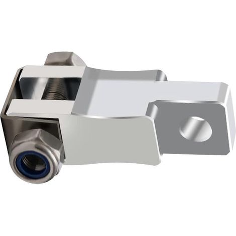 Jeu de 4 roulettes pour porte de douche, galets de rechange réglables en nylon pour portes en verre, diamètres de roue 19/23/25 mm, compatibles avec le verre de 46 mm. (1/5)