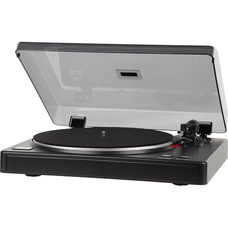 Kruger&Matz TT-501 Plattenspieler, USB-Aufnahme, RCA-Nadel (1/5)