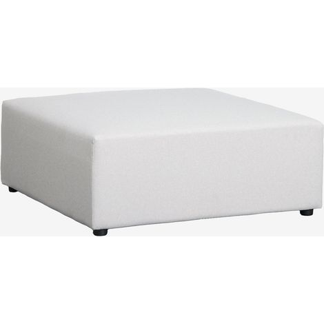 Pouf 90x90 cm per divano modulare in tessuto Kata SKLUM