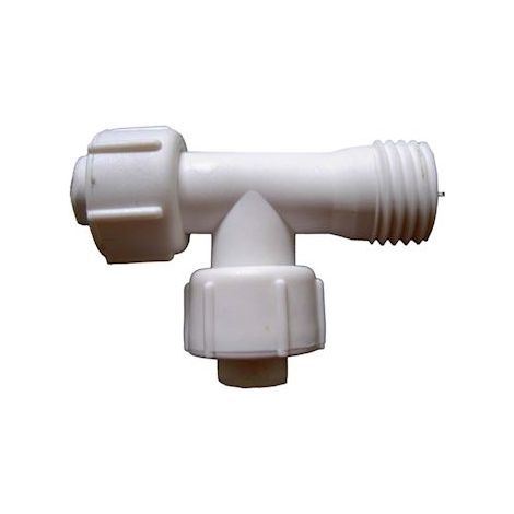 raccord en t - pour système raccordable - blanc - festilight 90221-w-z