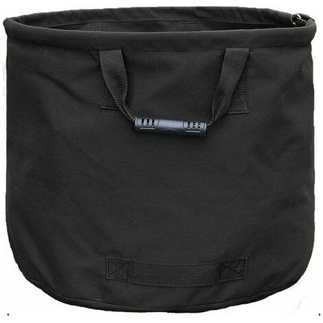 royaluxe - Sacs à ordures de jardin, sacs de jardin autoportants solides, réutilisables, autoportants et pliables sacs de jardin noir (1/5)