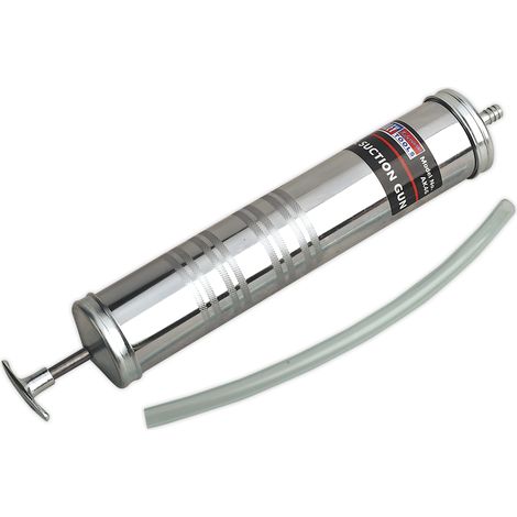 Sealey AK46 Oil Suction Syringe with Metal Body 500ml