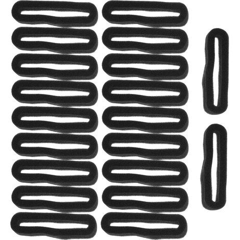Pack of 20 Replacement Sponges for Lawnmower Air Filters, Foam Compatible with Trimmers and Tillers, Garden Maintenance and Power Tools (1/5)
