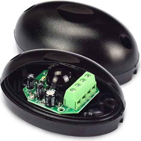 Paar Infrarot-Fotozellensensoren, Universal-Infrarotsensoren, 12/24-V-Fotozellen für automatisches Infrarottor (1/4)