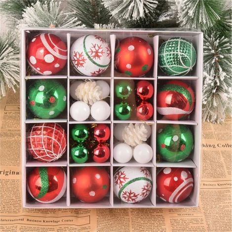 Bolas Navideñas - Adornos Para Árbol De Navidad - Conjunto De Bolas Decorativas - 1 Unidad (1/3)