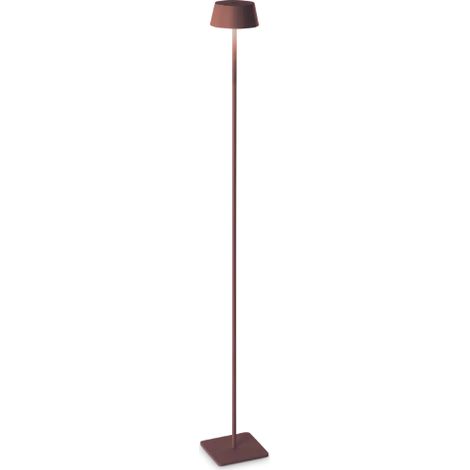 Pianrtana Da Terra Contemporanea Pure Metallo Coffee Led 1,5W 3000K Ip54