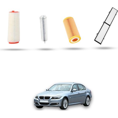 Kit Tagliando 4 filtri compatibile con BMW Serie 3 (E90,E91,E92,E93) 330d 155kw dal 2005 (1/5)