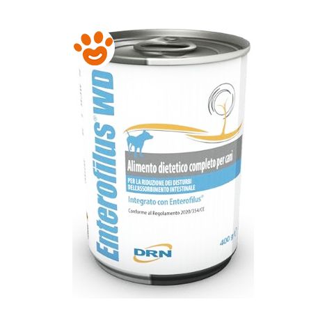 DRN Dog Diet Enterofilus Wd - DRN Dog Diet Enterofilus Wd - Lattina Da 400 Gr
